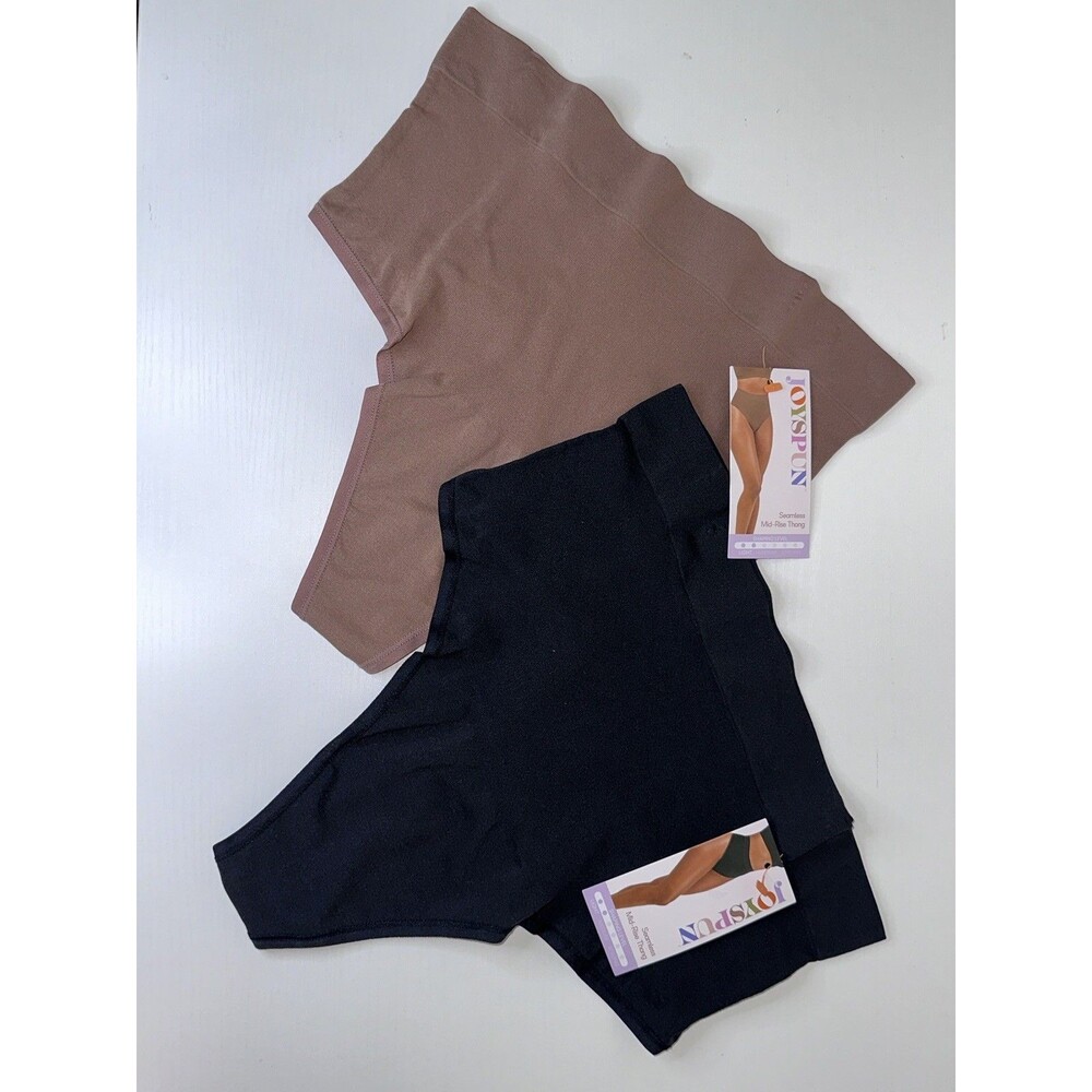 2 Pack High Waist Shapewear Briefs XL Joyspun Tummy Control